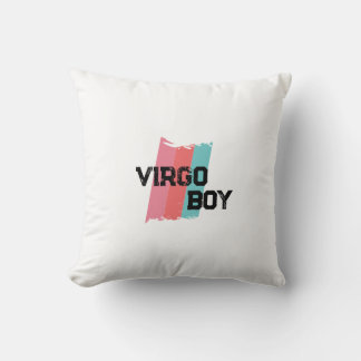 zodiac tshirt throw pillow