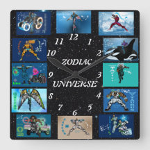 Zodiac Universe-Acrylic Wall Clock