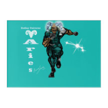 Zodiac Universe Aries - Acrylic Wall Art