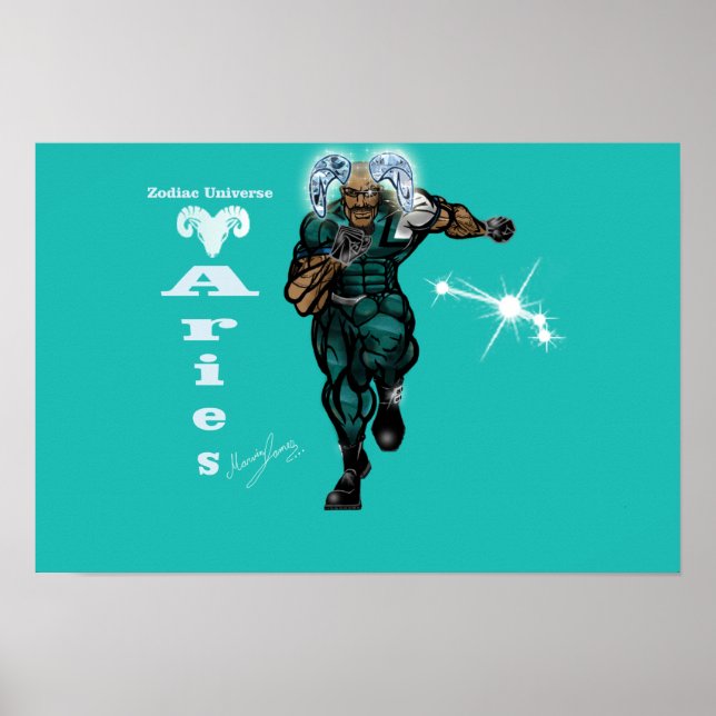 Zodiac Universe - Aries Poster (Front)