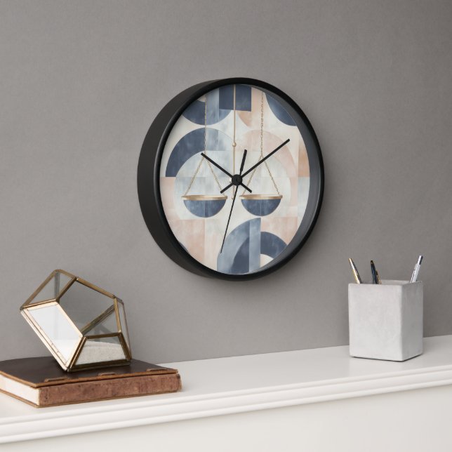 Zodiac Vibes Libra - Clock (Office)