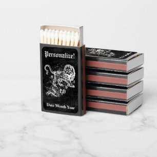 Zodiac Vintage Leo Matchboxes