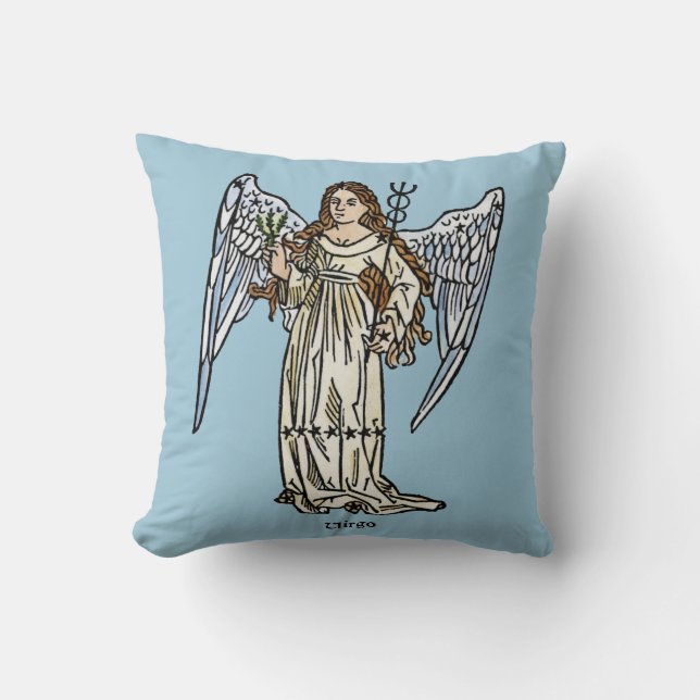 Zodiac: Virgo, 1482 Throw Pillow (Front)