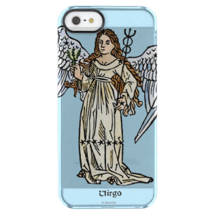 Zodiac: Virgo, 1482 Clear iPhone SE/5/5s Case