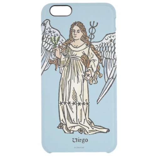 Zodiac Virgo 1482 Clear iPhone 6 Plus Case