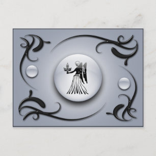 Zodiac Virgo Postcard