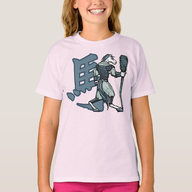 Zodiac Warriors: Year of the Horse, Kids and Baby T-Shirt (Front)