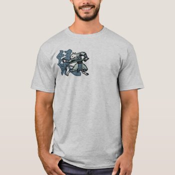 Zodiac Warriors: Year Of The Rat  Warriors Back T-shirt by undeadwear at Zazzle