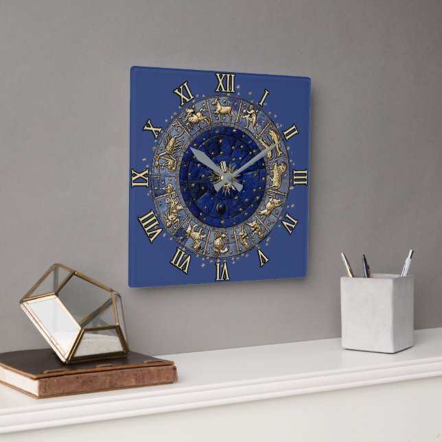 Zodiac Wheel Clock (Office)