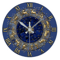 Zodiac Wheel Clock