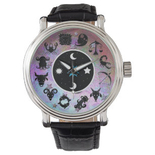 Zodiac Wheel Fantasy Wrist Watch