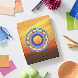 Zodiac Wheel iPad Smart Cover