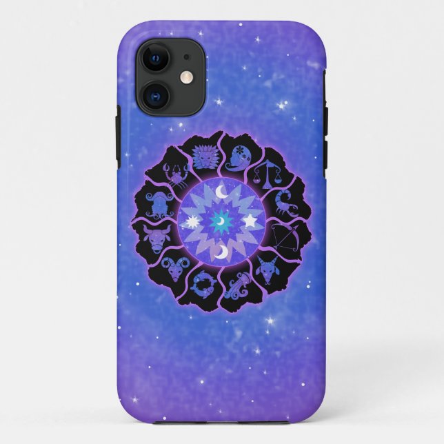 Zodiac Wheel iPhone 5 Case (Back)