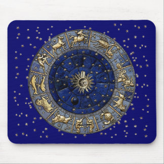 Zodiac Wheel Mouse Pad