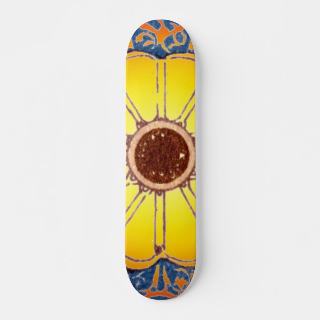 Zodiac Wheel Skateboard (Front)