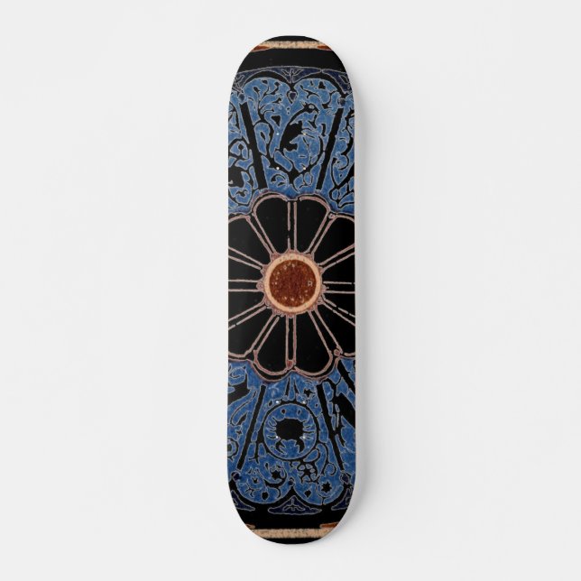 Zodiac Wheel Skateboard Deck (Front)