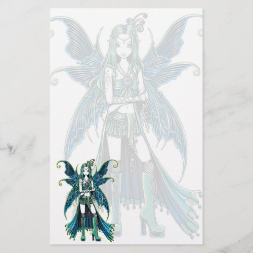 Zoe Green Celetial Star Fairy Art Stationery
