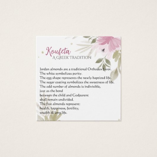 Zoe Koufeta Card (Front)