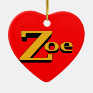 Zoe Ornament