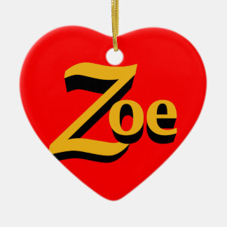 Zoe Ornament