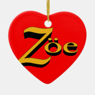 Zoe Ornament