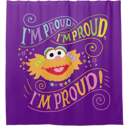 Zoe Proud Shower Curtain