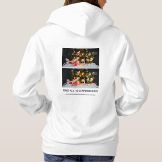 Zoek de 10 verschillen zoekplaatje van de Fubby's. Hoodie