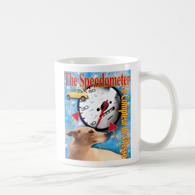 ZoeSPEAK - The Speedometer Coffee Mug (Right)