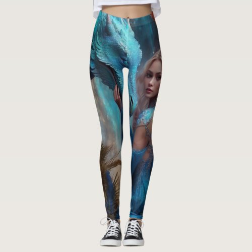  Zoey and Blue Dragon Leggings