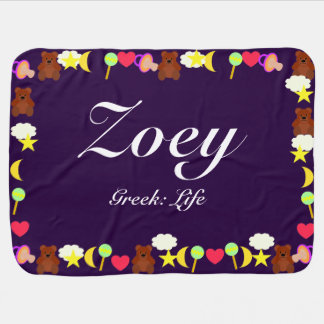 Zoey Baby Blanket Template