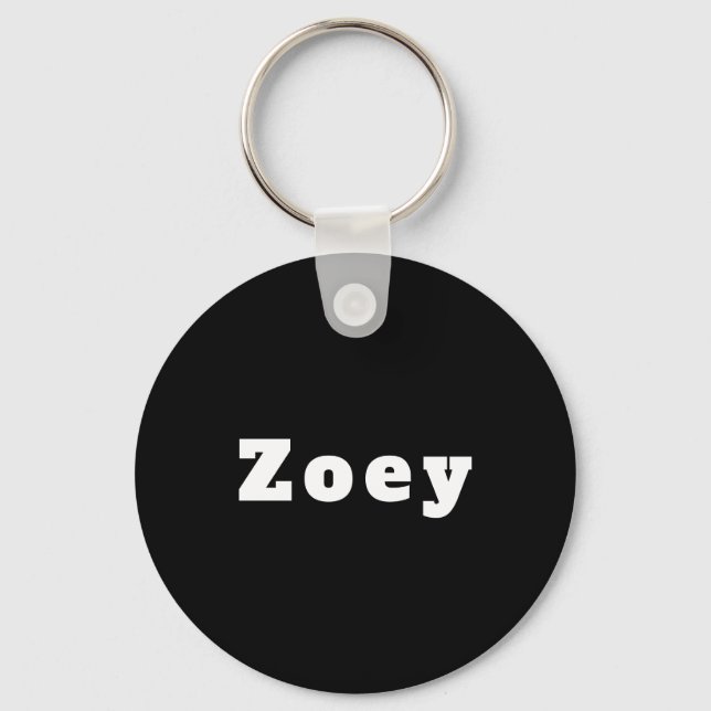 Zoey Keychain (Front)