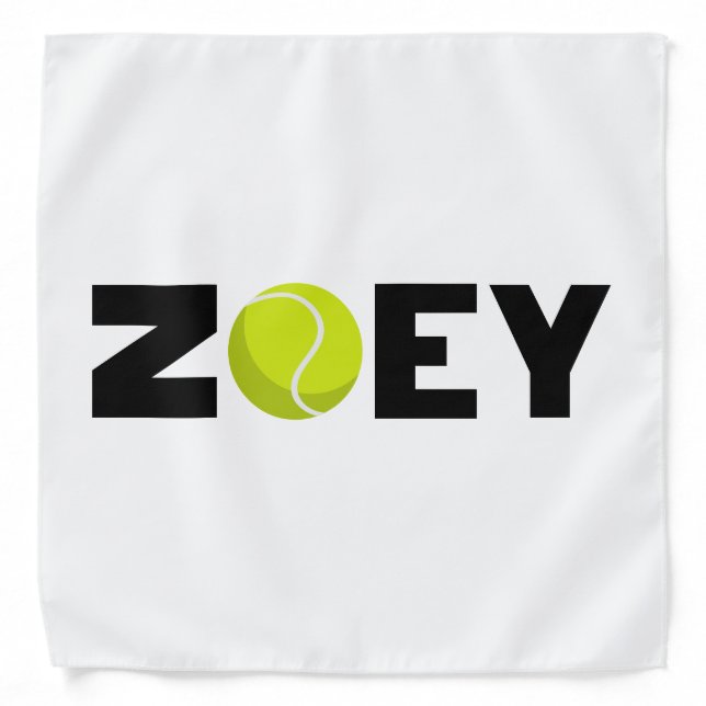 Zoey Tennis Bandana (Front)