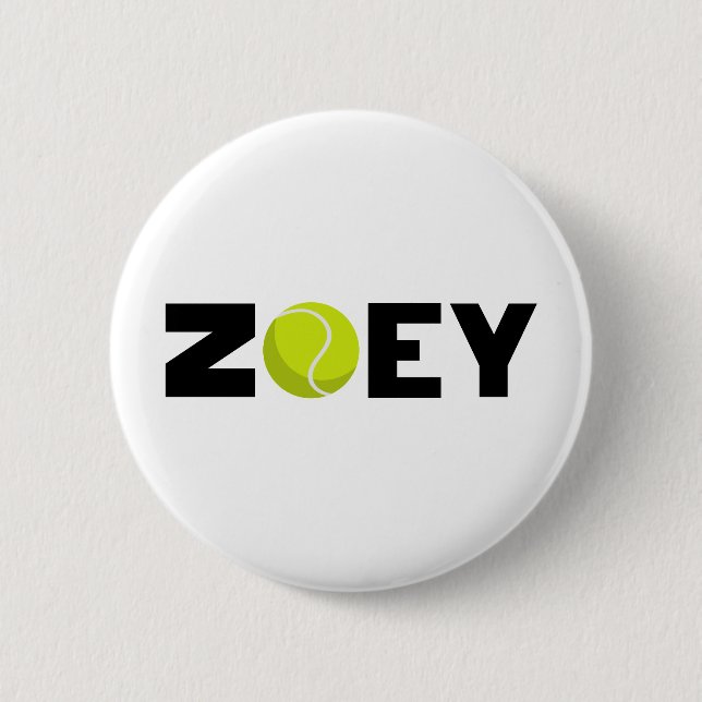 Zoey Tennis Button (Front)