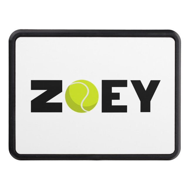 Zoey Tennis Hitch Cover (Front)