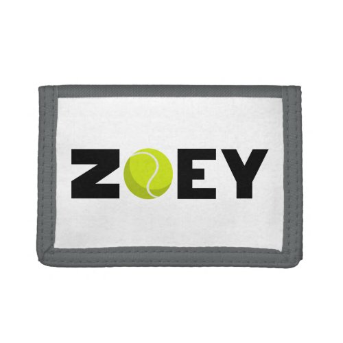 Zoey Tennis Trifold Wallet