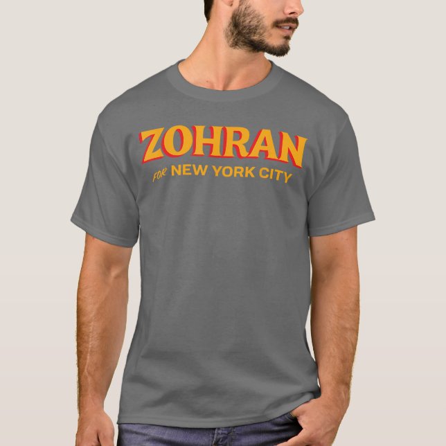 Zohran for New York City T-Shirt (Front)