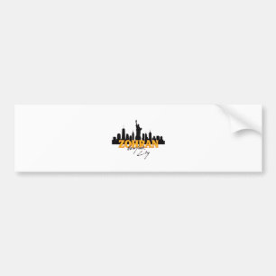 Zohran Mamdani for Mayor NYC Democratic Bumper Sticker
