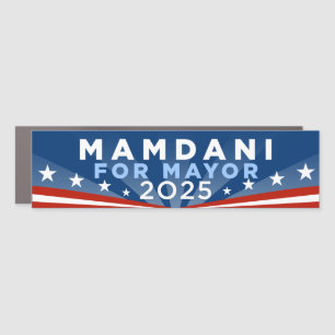 Zohran Mamdani for New York Mayor 2025 Car Magnet