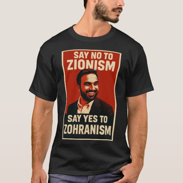 Zohran Mamdani Men’s T-Shirt (Front)