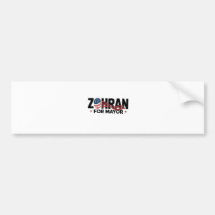 Zohran Mamdani NYC Mayor Candidate USA Bumper Sticker
