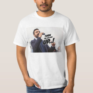 Zohran Mamdani - Turn the Volume Up T-Shirt