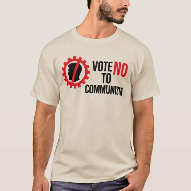 Zohran Mamdani Vote no to communism  T-Shirt (Front)