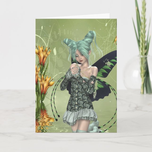 Zola Greetings Card (Front)