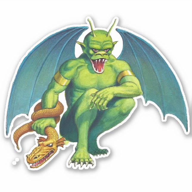 Zoltan Vinyl Sticker (Front)