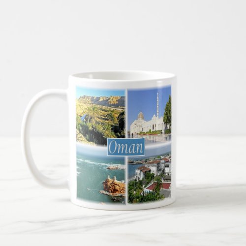 zOM005 OMAN collage Asia Coffee Mug