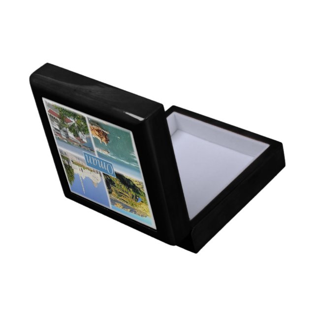 zOM005 OMAN collage, Asia, Gift Box (Back Open)