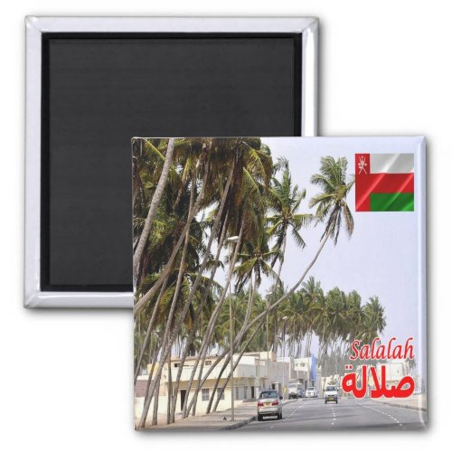 zOM007 SALALAH  Oman Asia Fridge Magnet