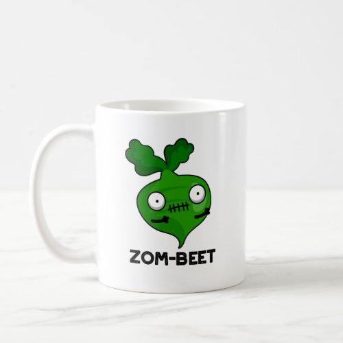 Zom_beet Funny Halloween Zombie Beet Pun Coffee Mug