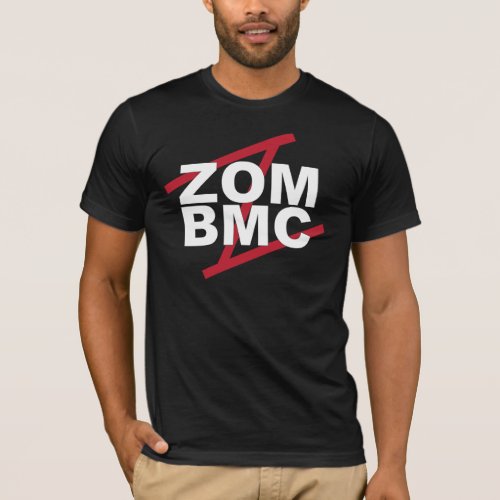 ZOM BMC  White letters on Red Z T_Shirt