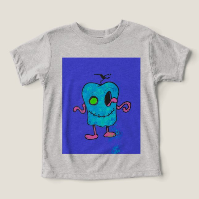 Zombapple Toddler T-shirt (Design Front)